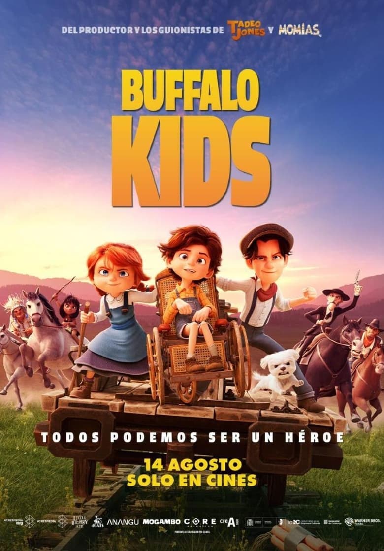 affiche du film Buffalo Kids