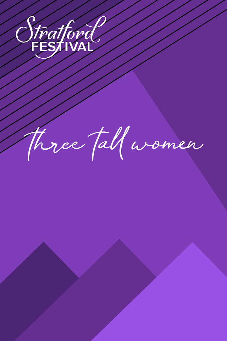 affiche du film Three Tall Women