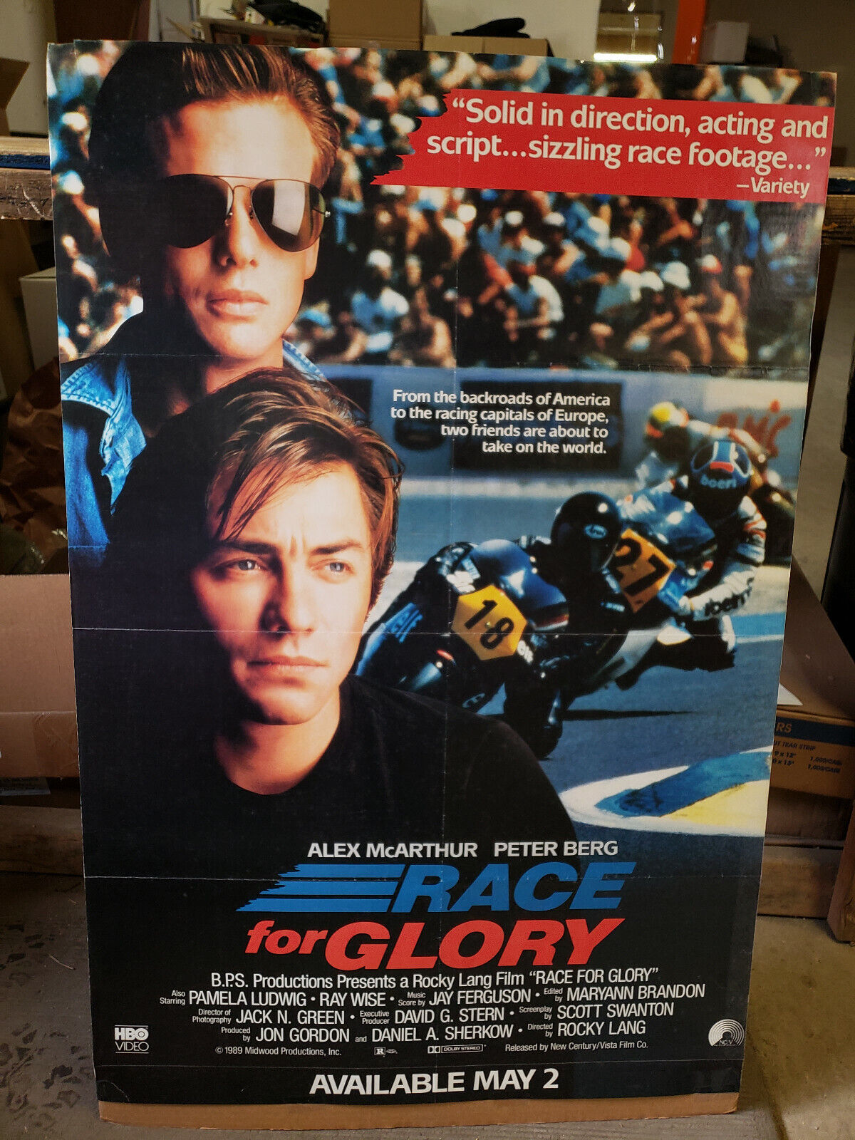 affiche du film Race for Glory