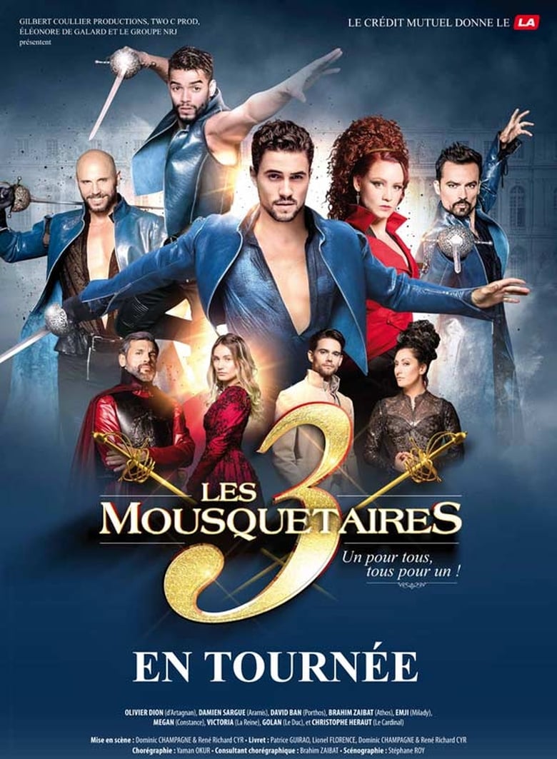 affiche du film Les 3 Mousquetaires