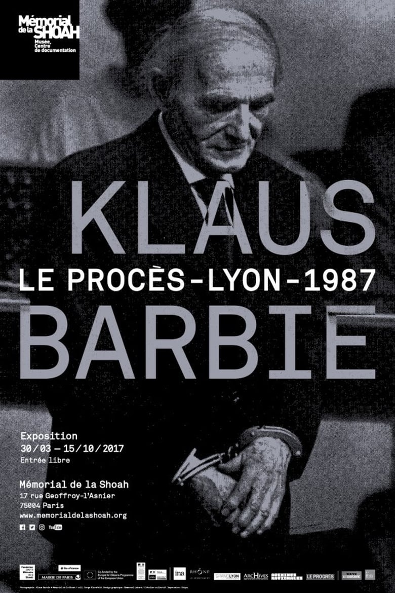 affiche du film Klaus Altmann alias Barbie : La Seconde Vie du boucher de Lyon