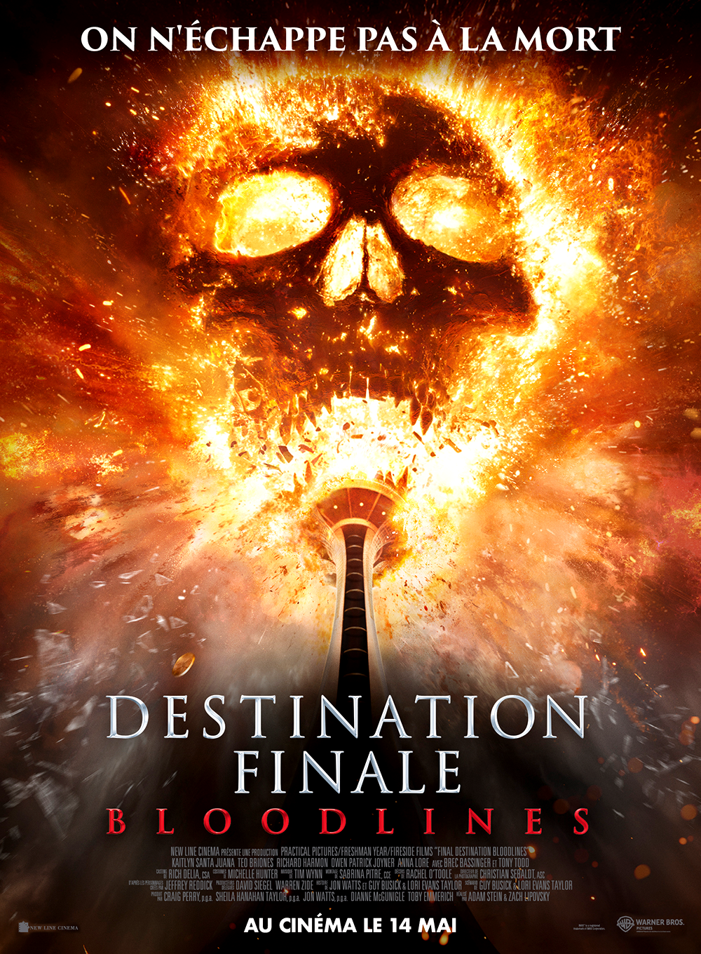 affiche du film Destination Finale Bloodlines