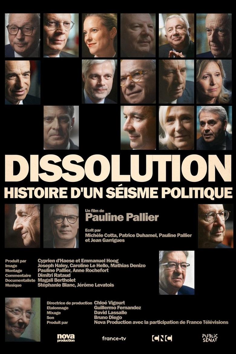 affiche du film Dissolution, histoire d'un séisme politique