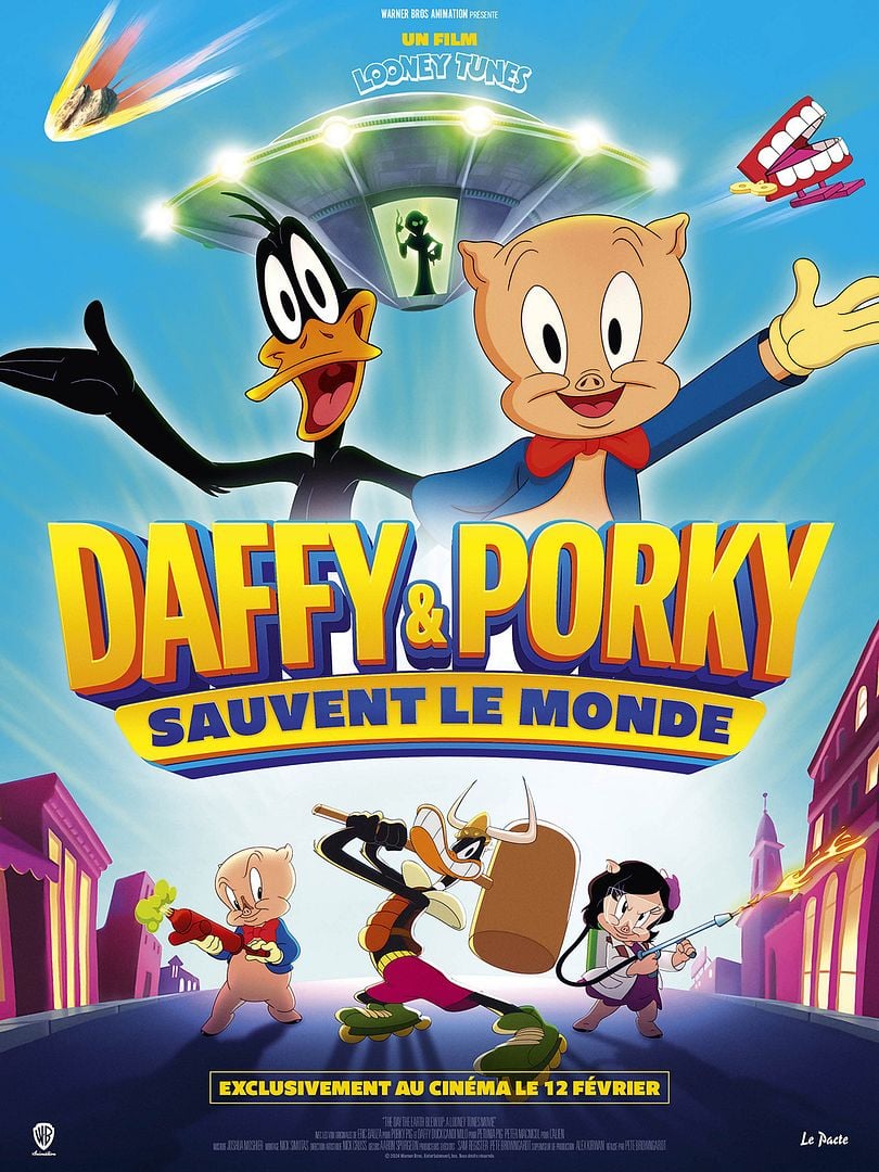 affiche du film Looney Tunes : Daffy et Porky sauvent le monde