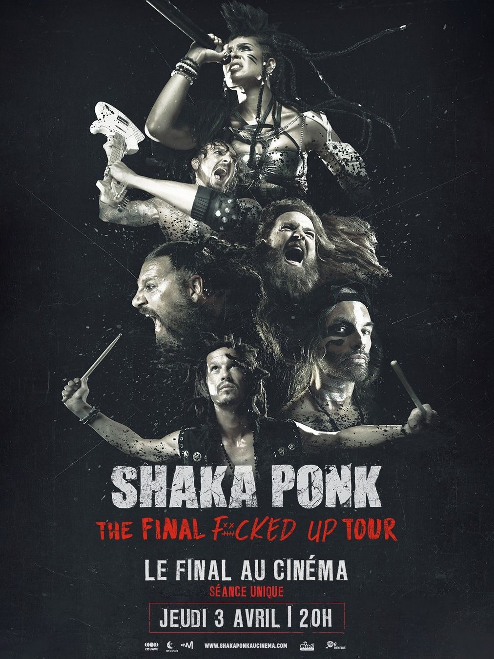 affiche du film Shaka Ponk - The Final Fucked Up Tour - Le final au cinéma