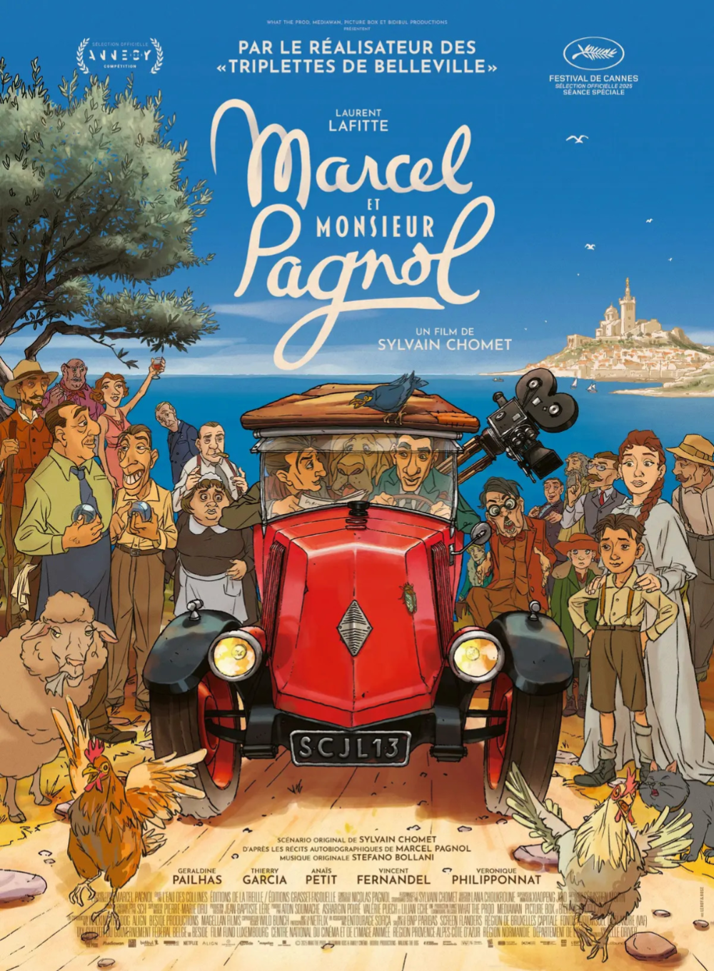 affiche du film Marcel et Monsieur Pagnol