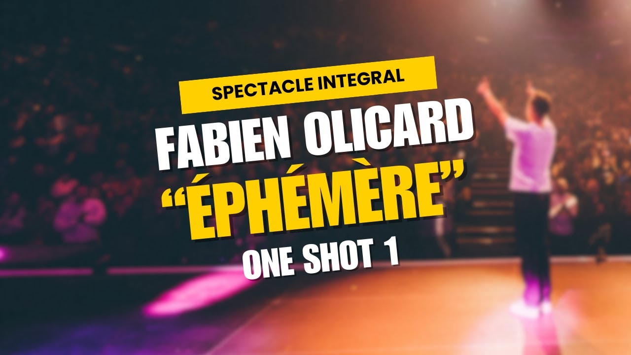 affiche du film Fabien Olicard - One Shot 1 : Éphémère