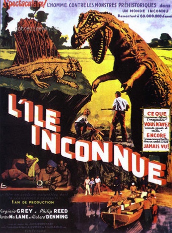 affiche du film L'Île inconnue