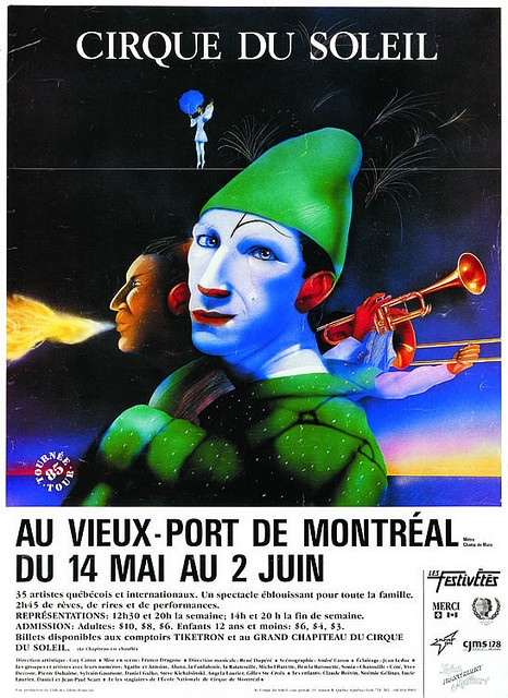 affiche du film Cirque du Soleil