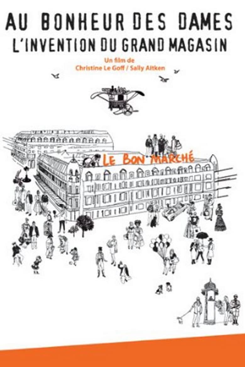 affiche du film Au bonheur des dames, l'invention du grand magasin