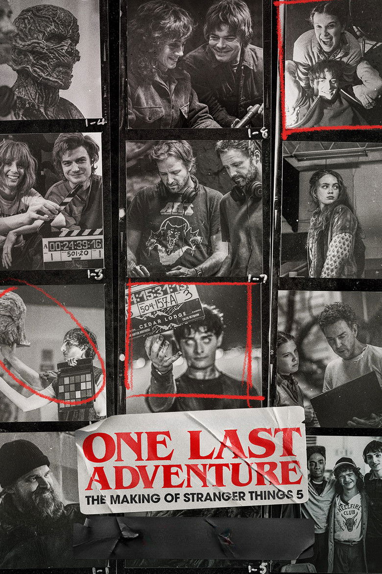 affiche du film One Last Adventure: The Making of Stranger Things 5