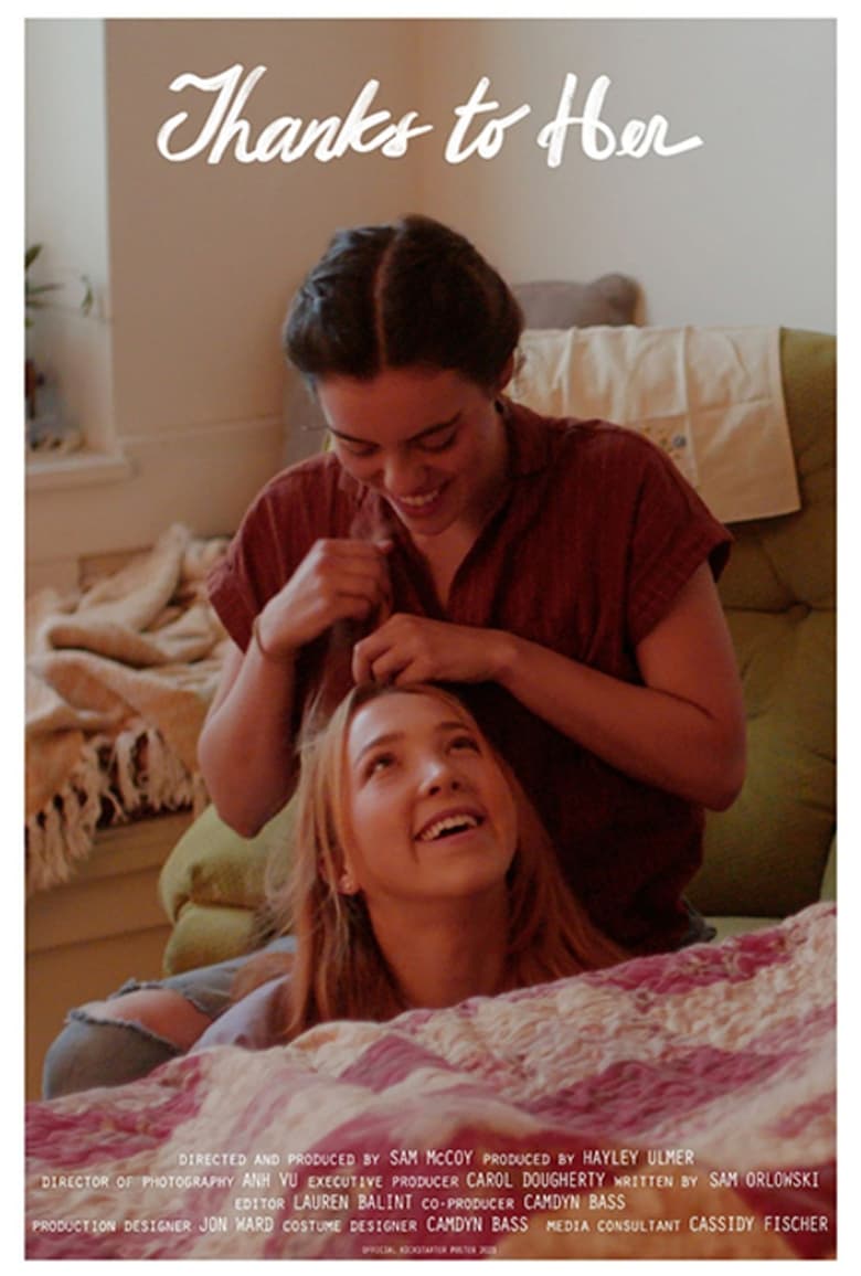 affiche du film Thanks to Her
