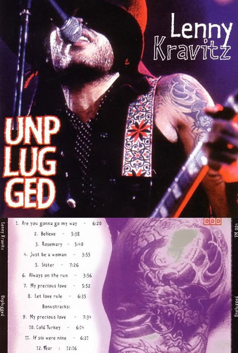 affiche du film Lenny Kravitz: MTV Unplugged