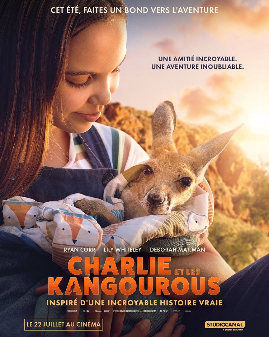 affiche du film Charlie et les kangourous