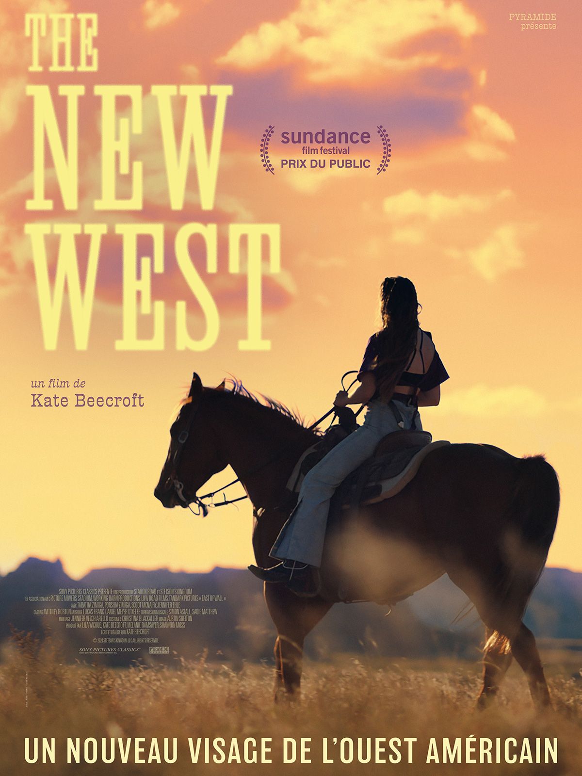affiche du film The New West