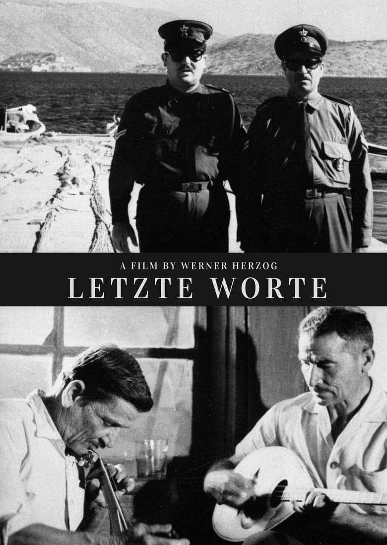 affiche du film Letzte Worte