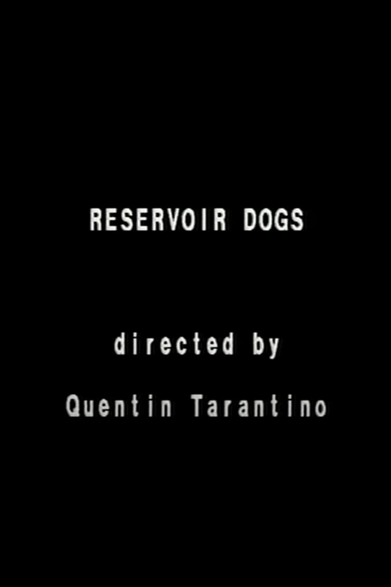 affiche du film Reservoir Dogs