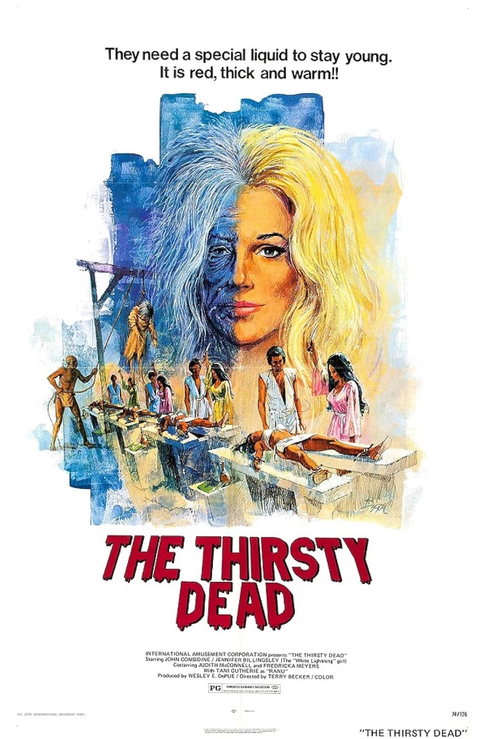 affiche du film The Thirsty Dead