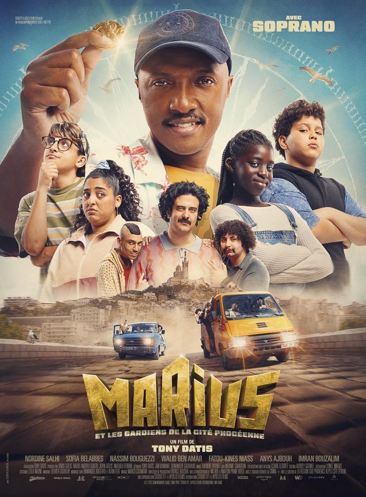 affiche du film Marius et les Gardiens de la Cité Phocéenne