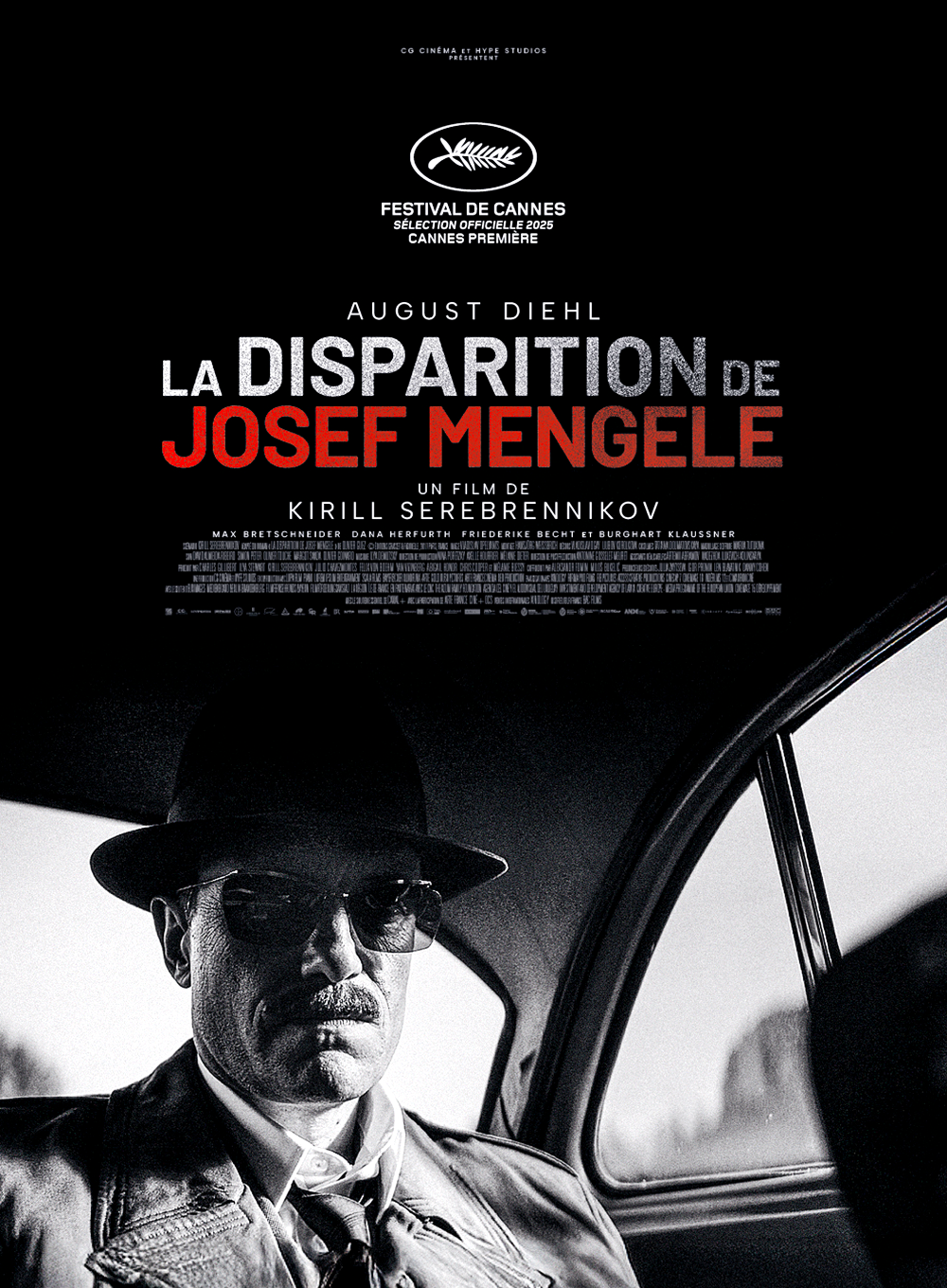 affiche du film La Disparition de Josef Mengele