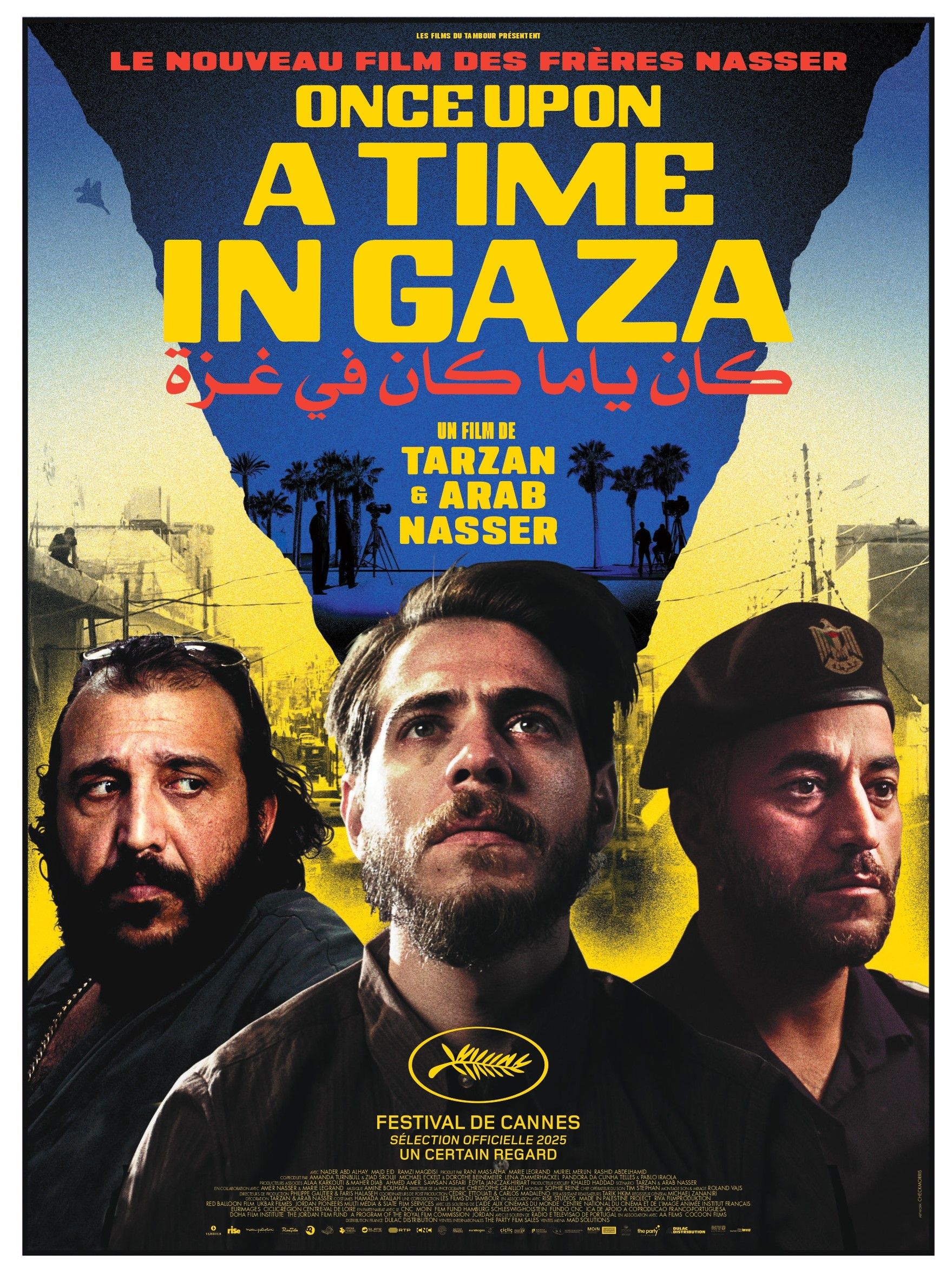 affiche du film Once upon a time in Gaza