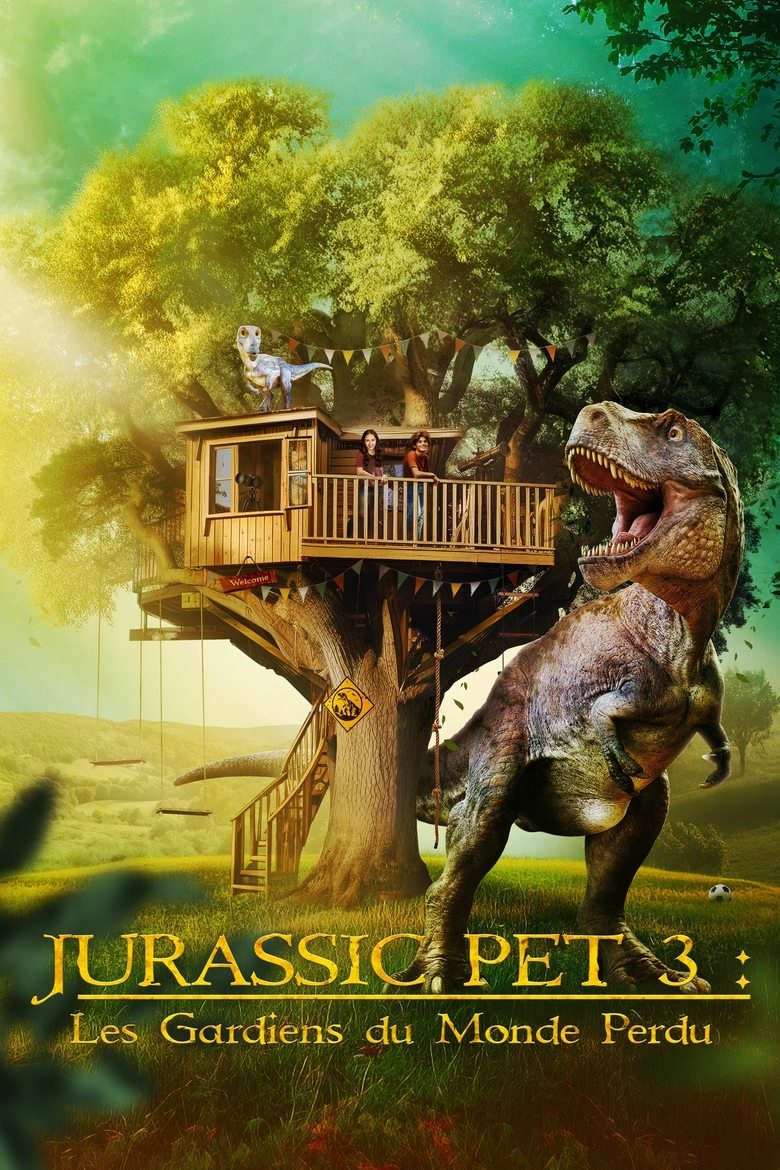 affiche du film Jurassic Pet 3 : Les gardiens du monde perdu