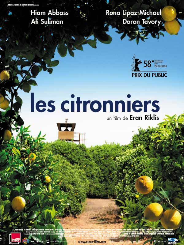 affiche du film Les citronniers