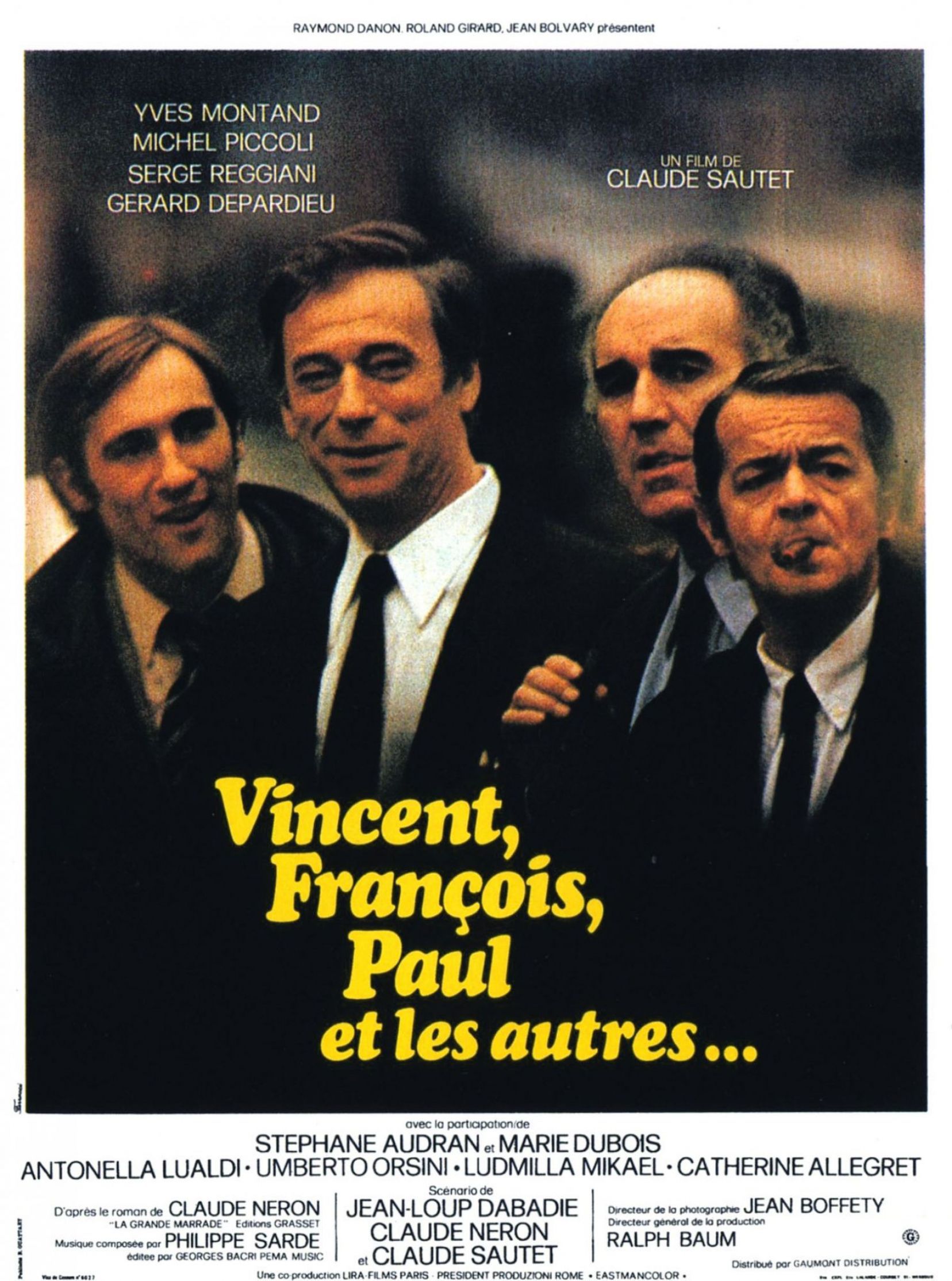 affiche du film Vincent, François, Paul et les autres...