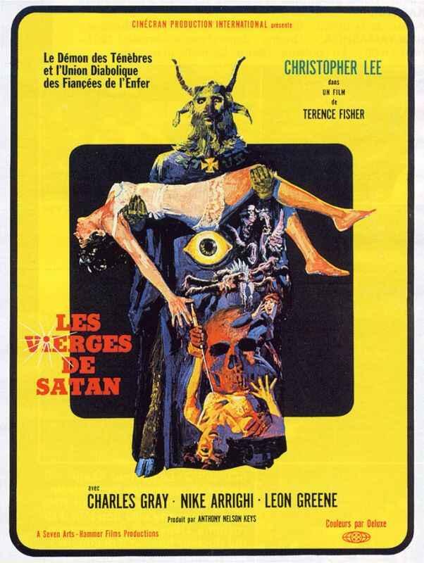 affiche du film Les vierges de Satan