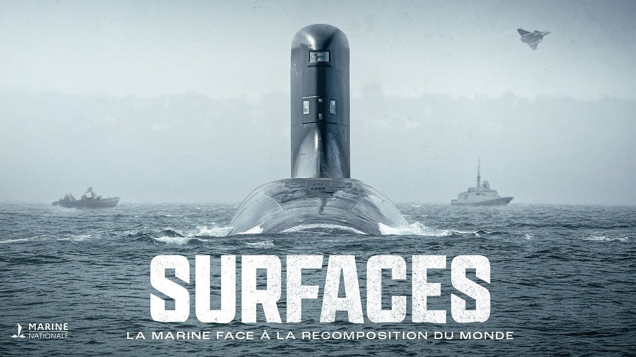 affiche du film Surfaces : La Marine face à la recomposition du monde