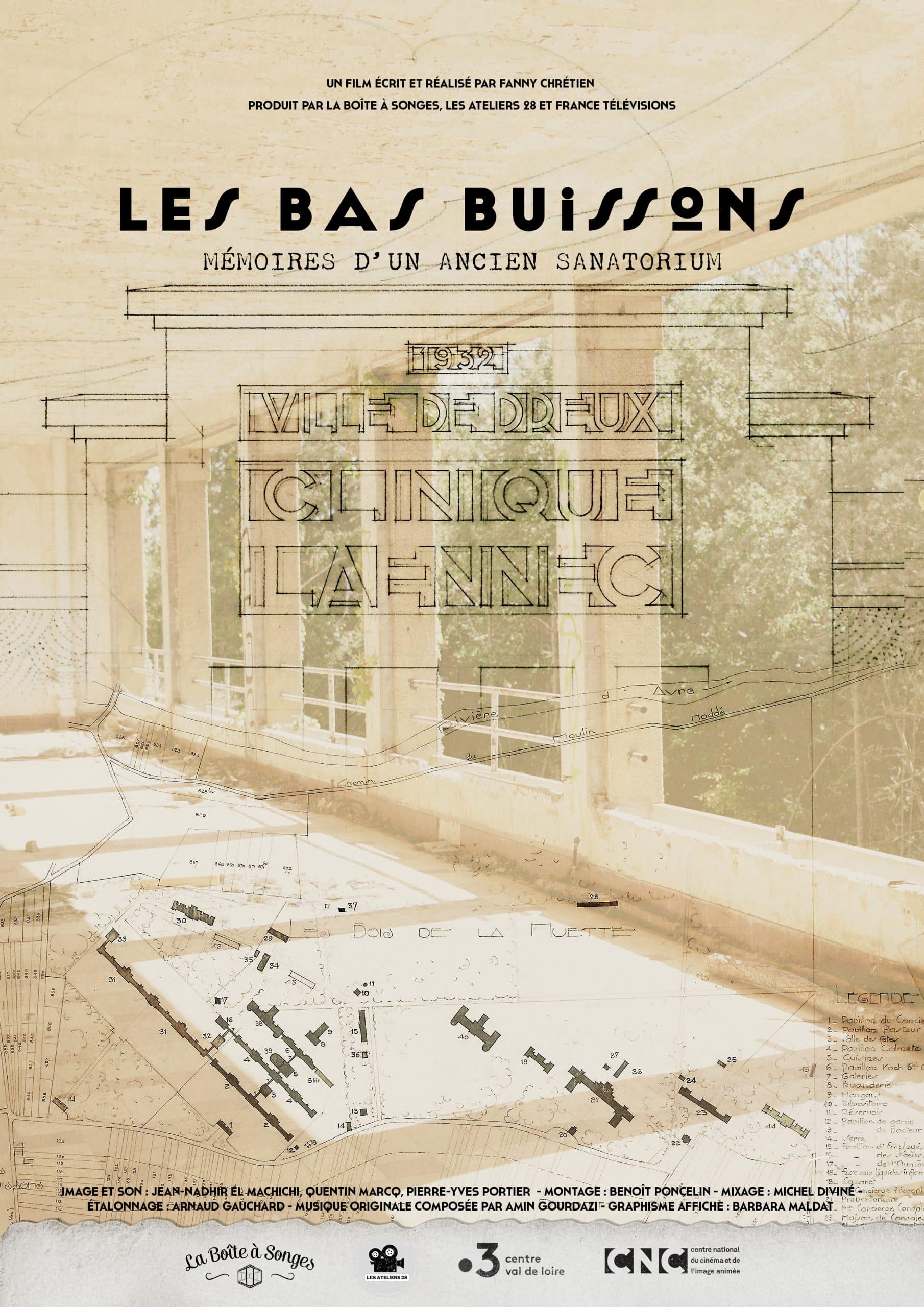 affiche du film Bas Buissons, mémoires d'un ancien sanatorium