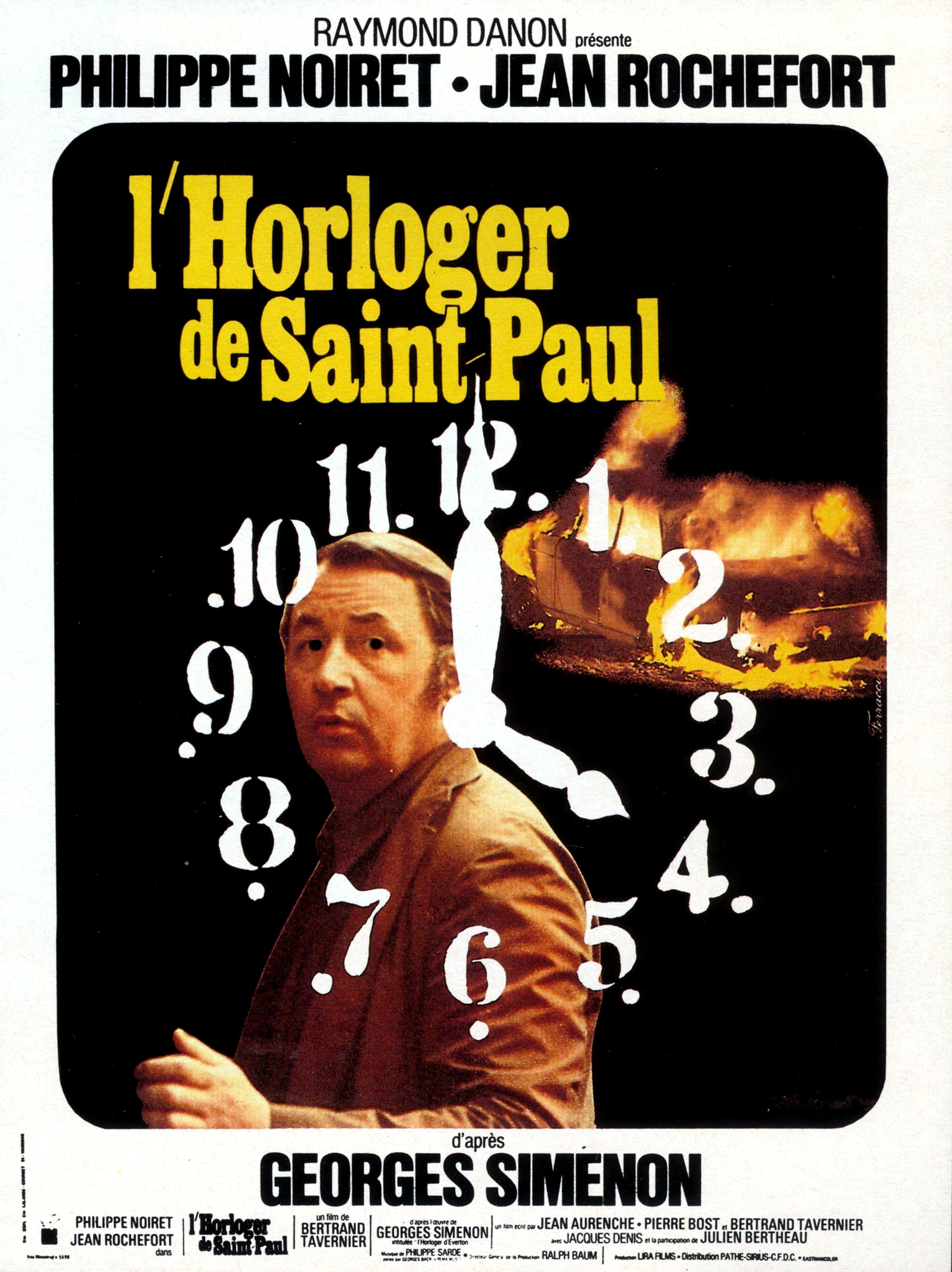 affiche du film L'horloger de Saint-Paul