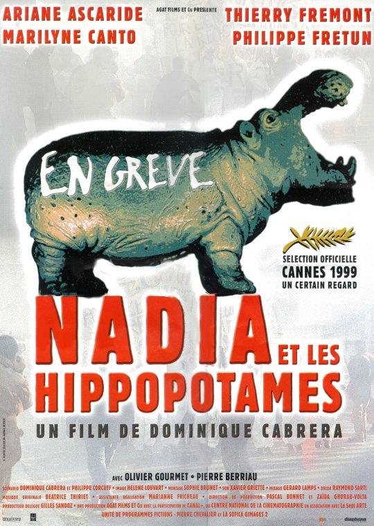 affiche du film Nadia et les hippopotames