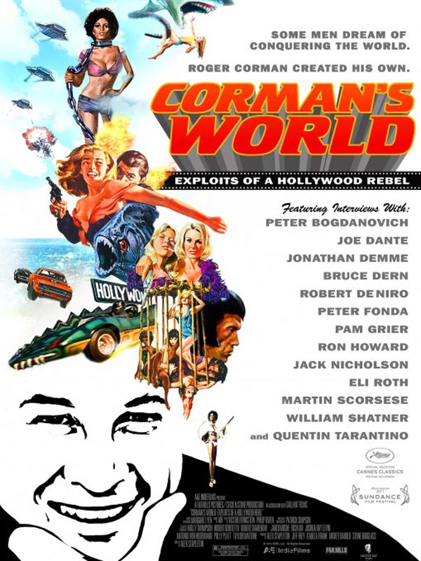 affiche du film Le monde de Corman : Exploits d'un rebelle hollywoodien