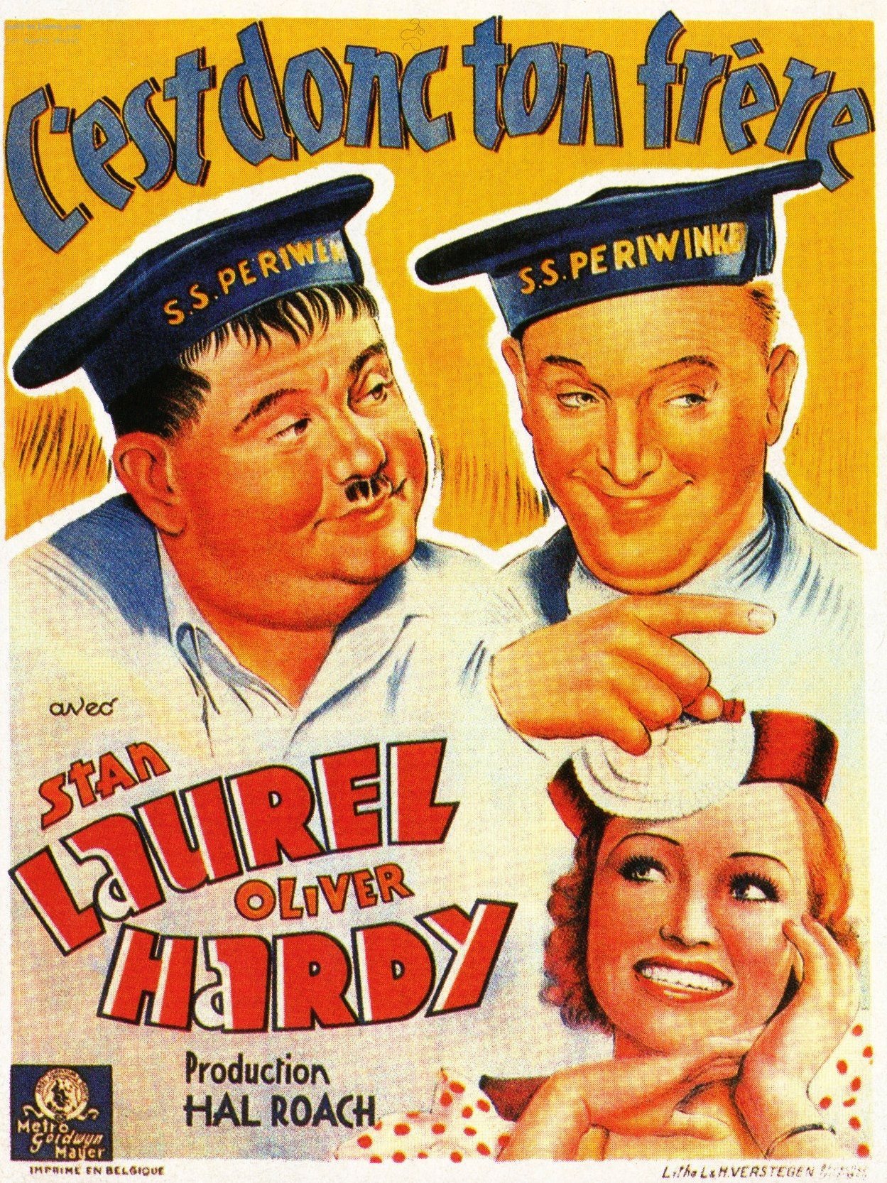 Laurel Et Hardy C Est Donc Ton Frère C'est donc ton frère - Seriebox