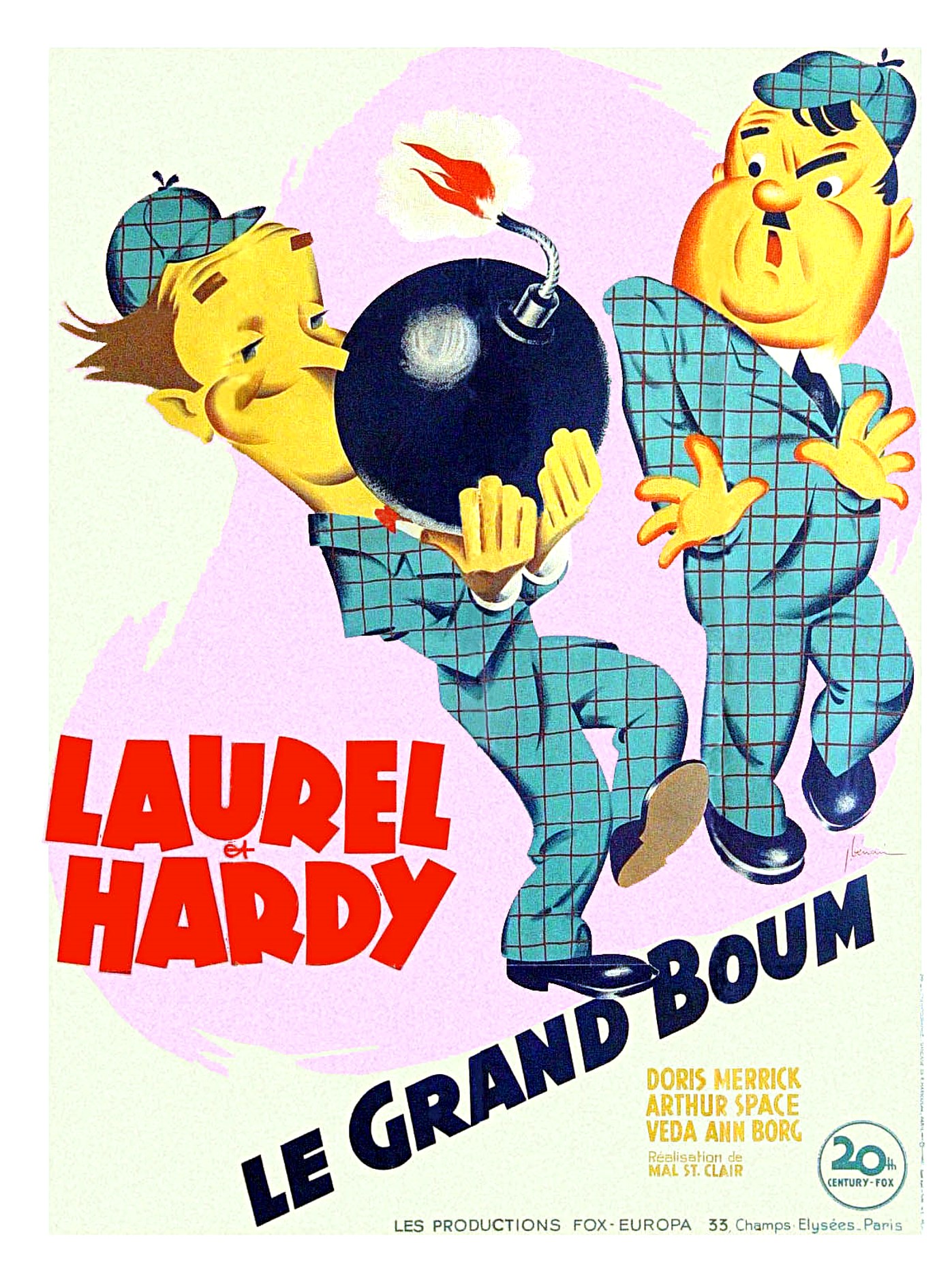 affiche du film Le grand boum