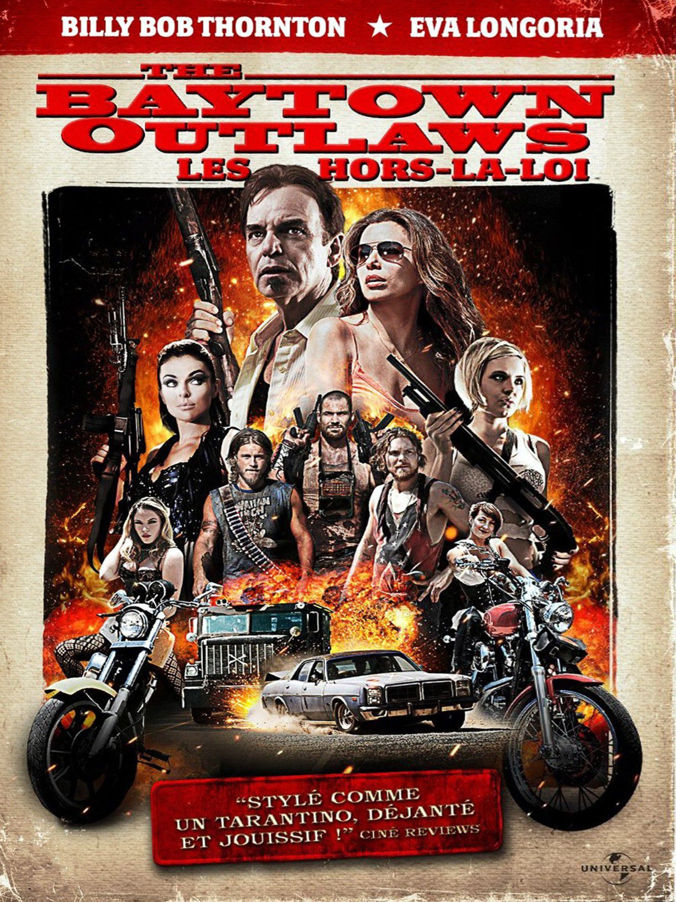 affiche du film The Baytown Outlaws (Les hors-la-loi)