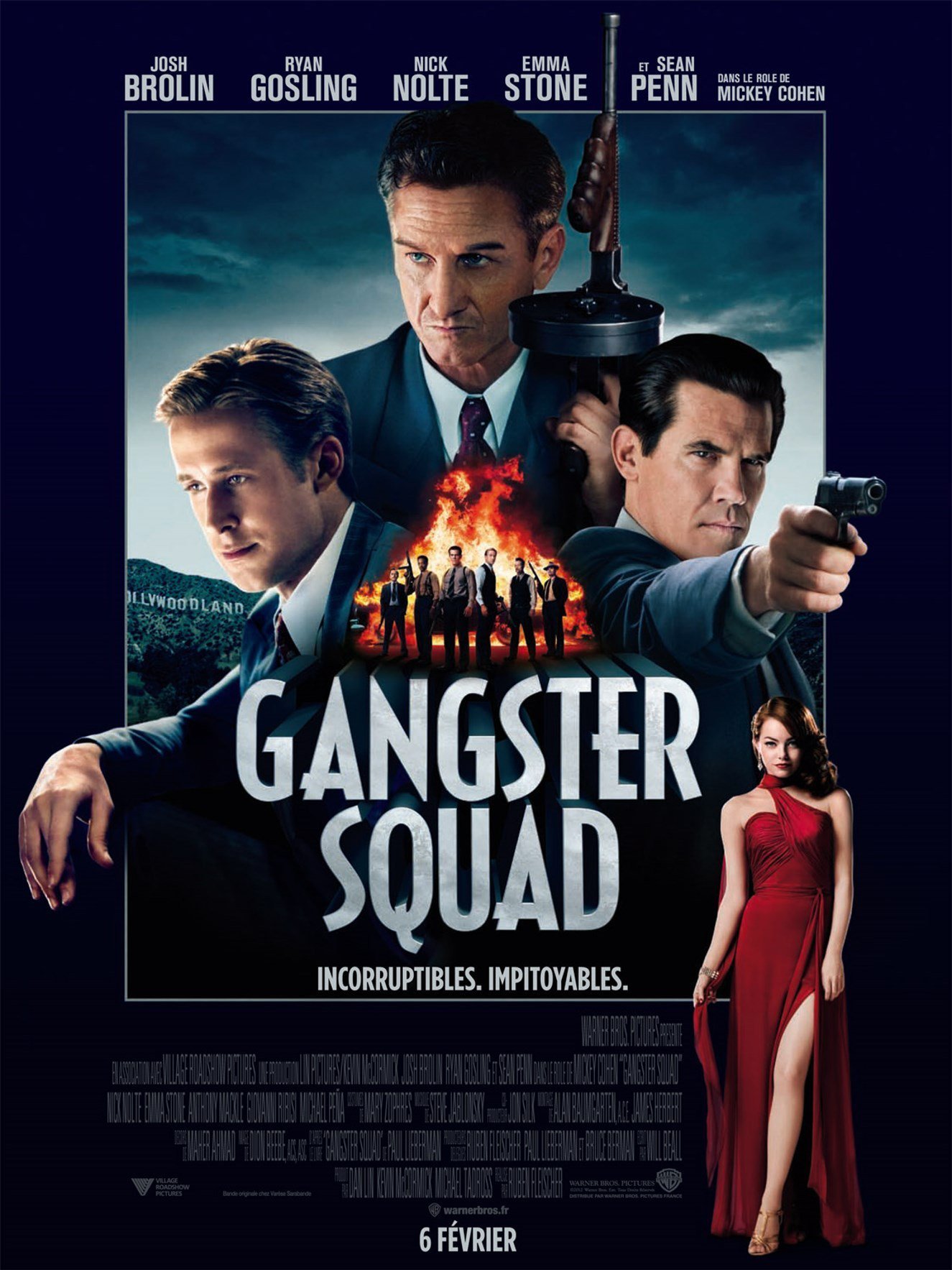 affiche du film Gangster Squad