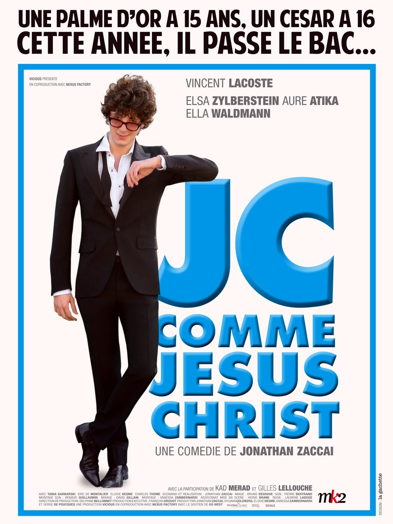 affiche du film JC comme Jésus Christ
