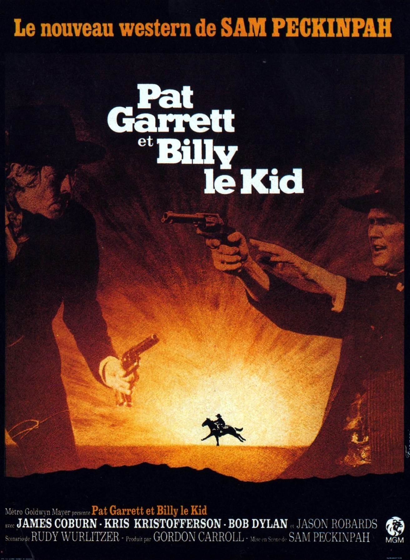affiche du film Pat Garrett et Billy le Kid