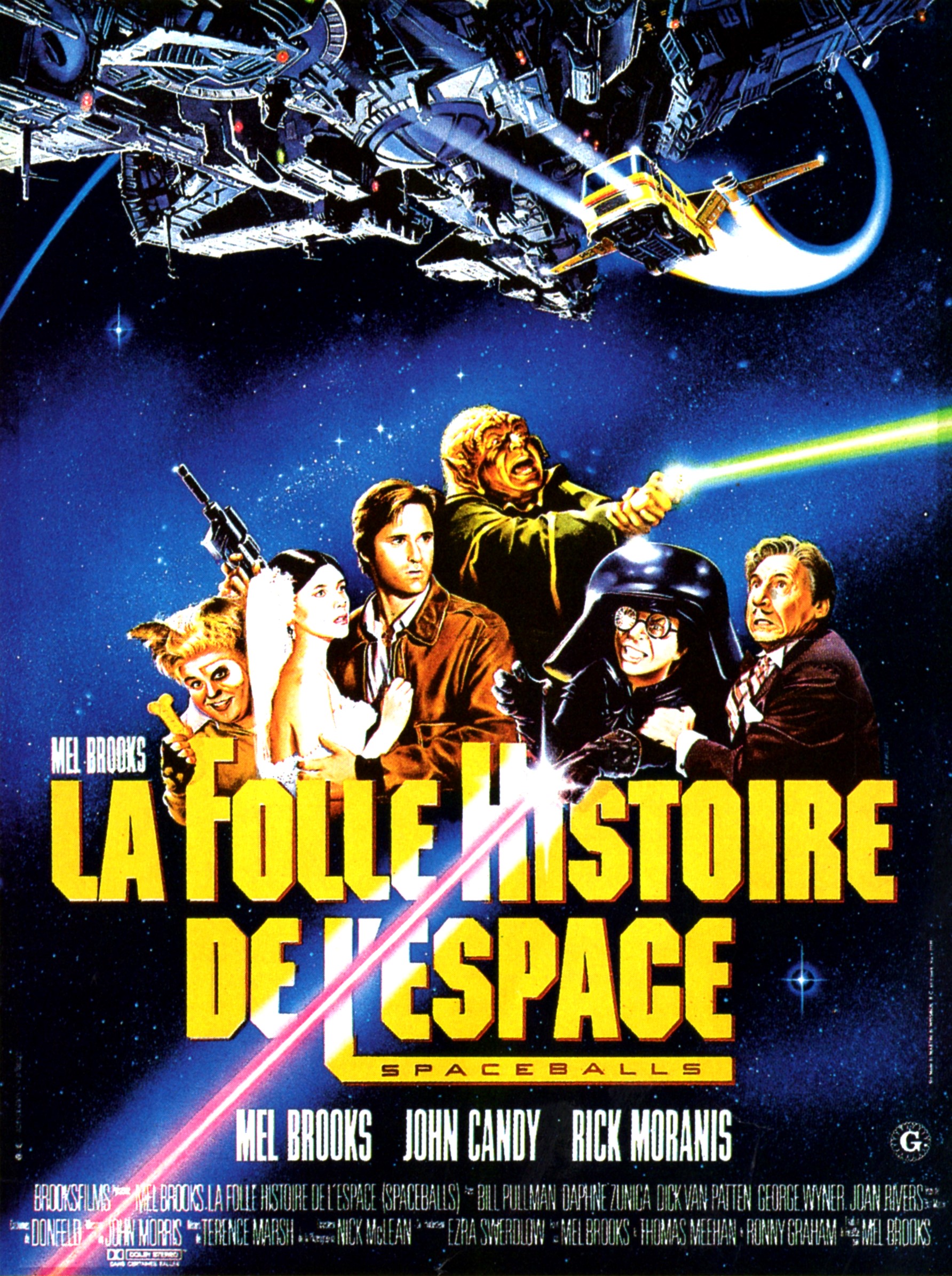 affiche du film La folle histoire de l'espace
