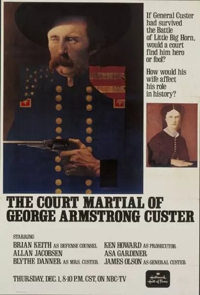 affiche du film The Court-Martial of George Armstrong Custer