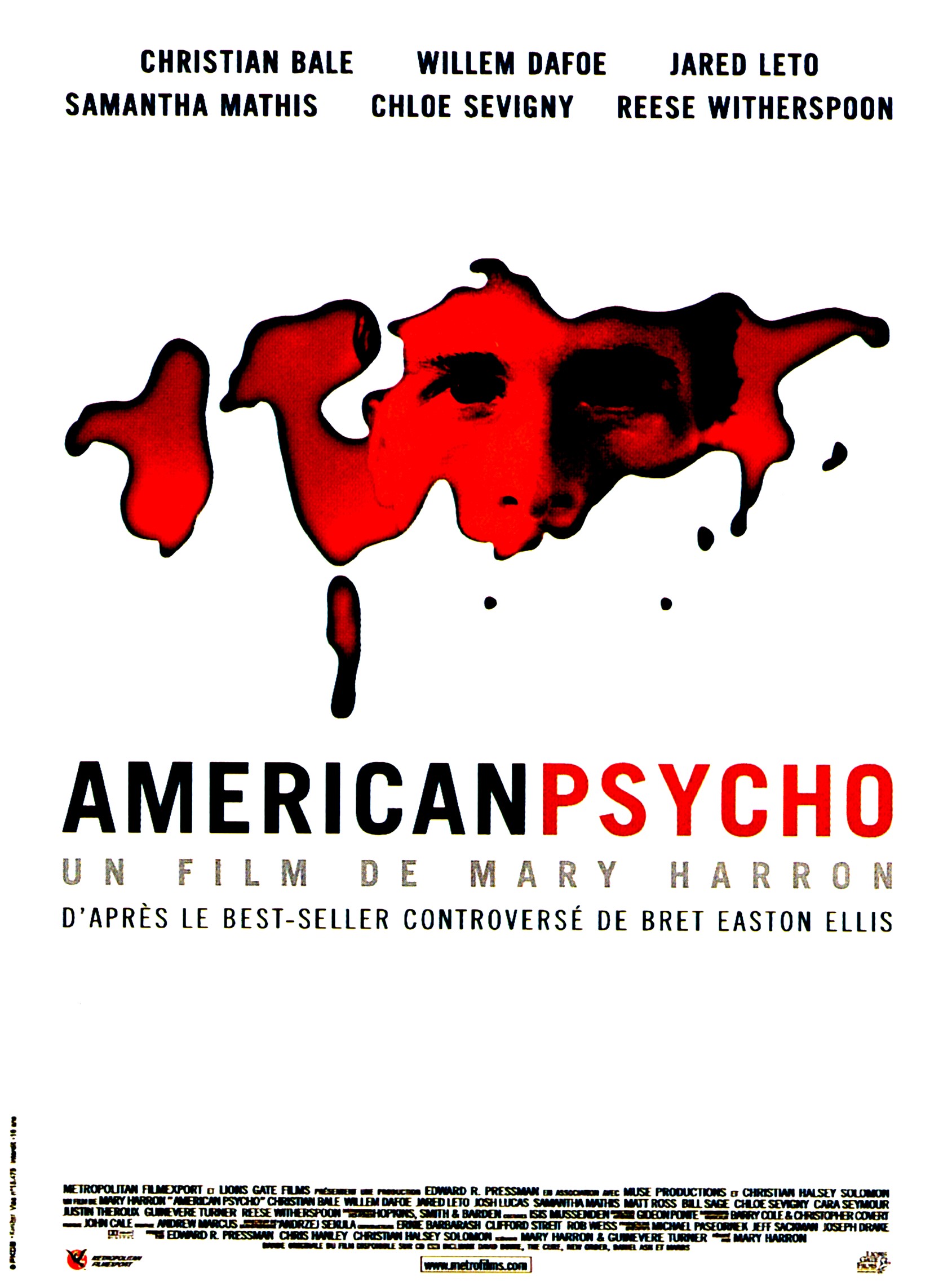 affiche du film American Psycho