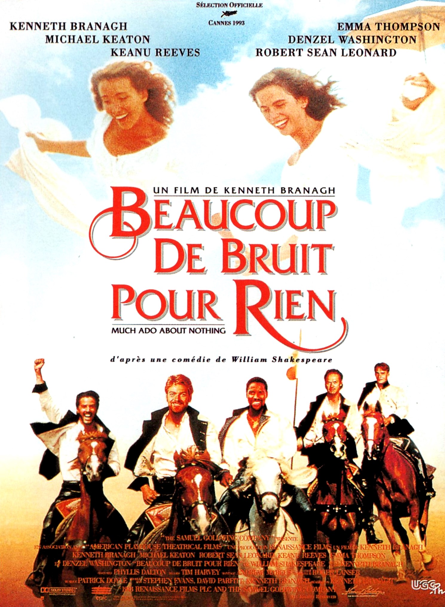 affiche du film Beaucoup de bruit pour rien
