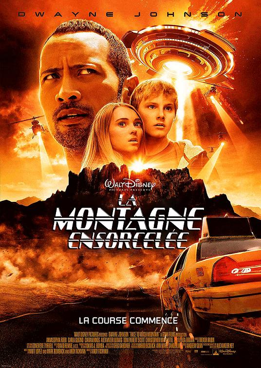 affiche du film La montagne ensorcelée