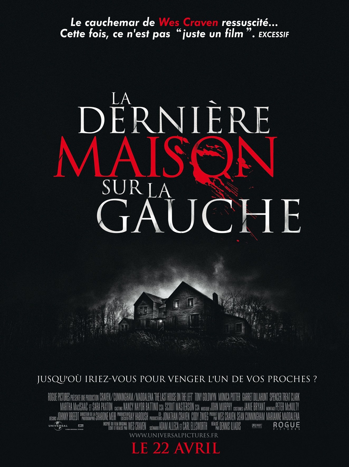 affiche du film La Dernière Maison sur la gauche