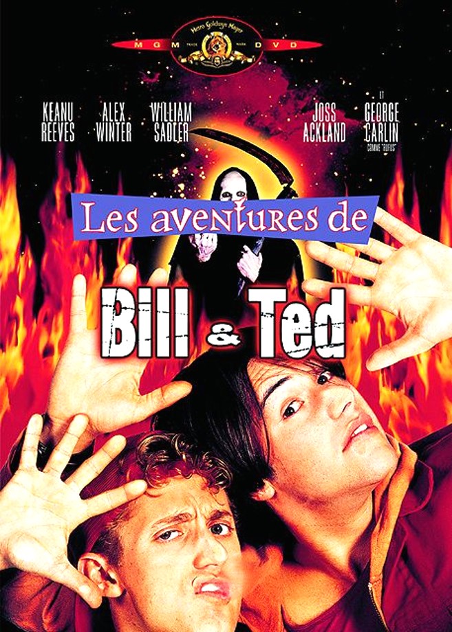 affiche du film Les folles aventures de Bill et Ted
