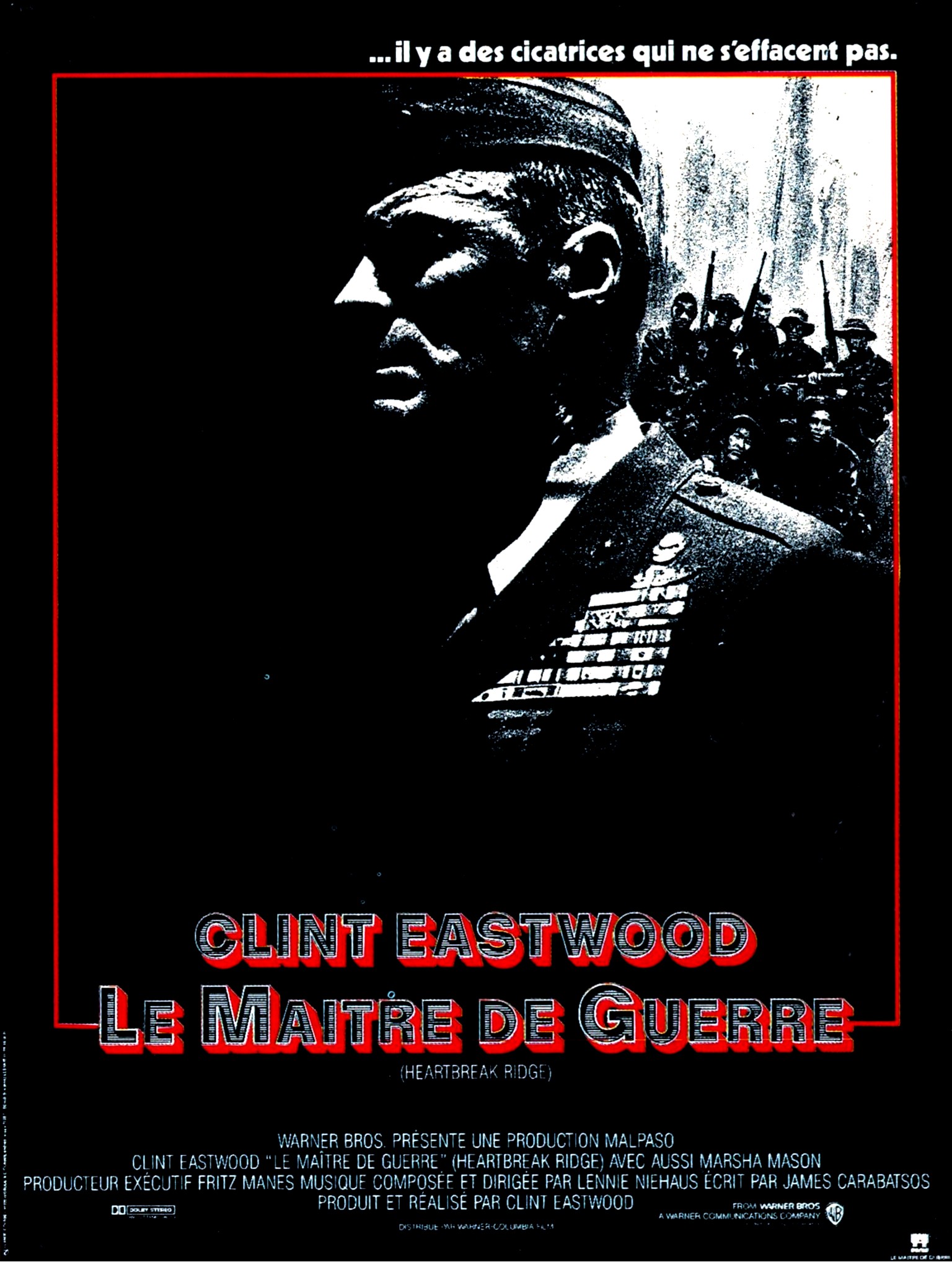 affiche du film Le maître de guerre