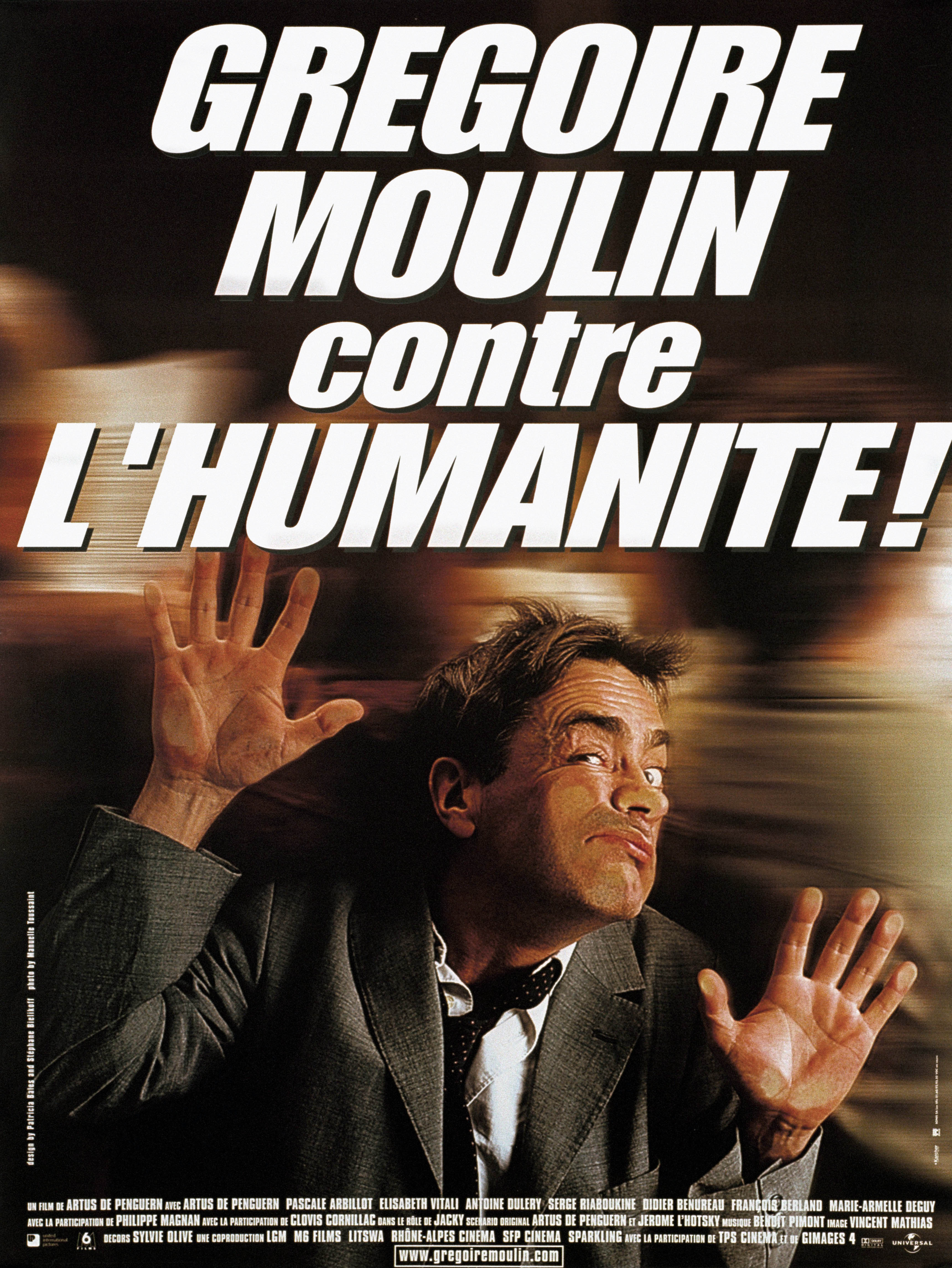 affiche du film Grégoire Moulin contre l'humanité