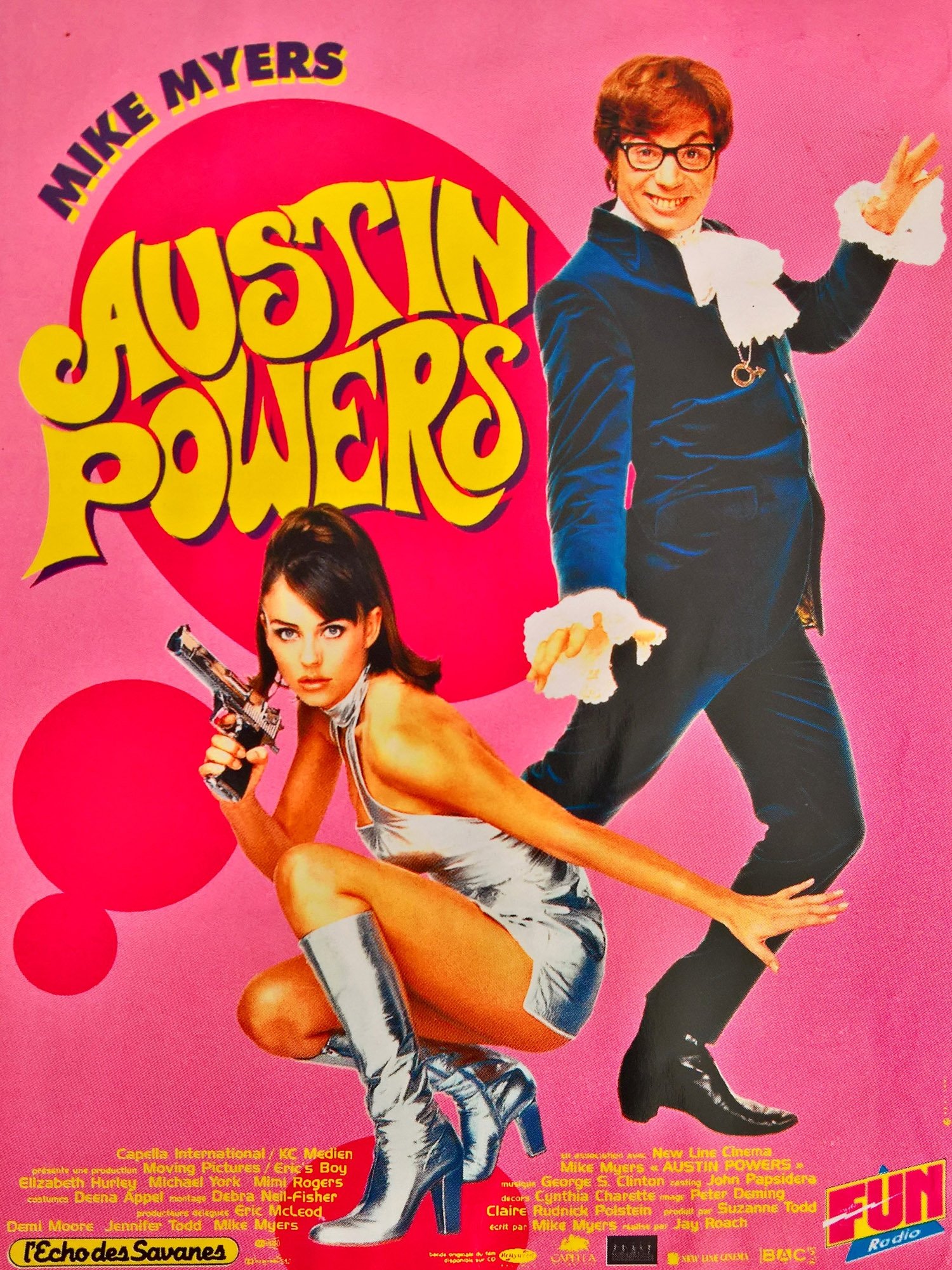 affiche du film Austin Powers